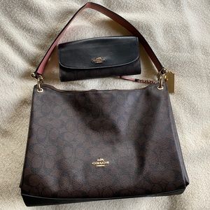 Coach Purse with Matching Wallet